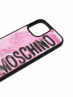 Moschino logo-print iPhone 12 Pro Max