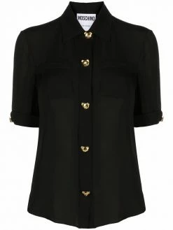 Moschino button-up silk shirt
