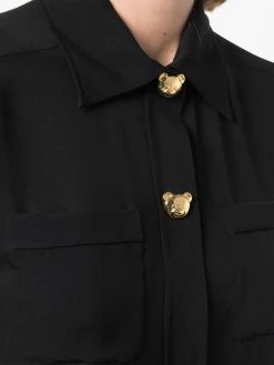 Moschino button-up silk shirt