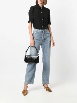 Moschino button-up silk shirt