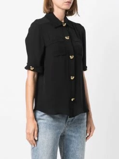 Moschino button-up silk shirt