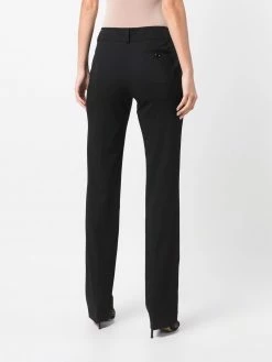 Top 10 ❤️ Moschino Logo plaque tailored trousers ⭐ 10 Moschino logo-plaque tailored trousers