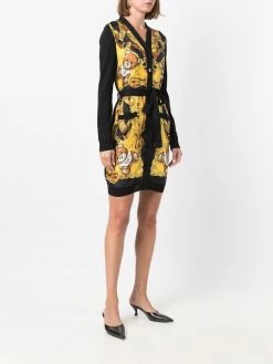 New โ๏ธ Moschino Teddy bear print tie fastening ๐ dress ๐ 9 Moschino teddy bear-print tie-fastening dress