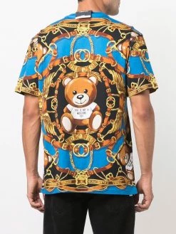 Top 10 โญ Moschino Teddy short sleeve printed T ๐ shirt ๐ 10 Moschino Teddy short-sleeve printed T-shirt