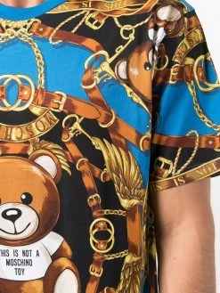 Top 10 โญ Moschino Teddy short sleeve printed T ๐ shirt ๐ 11 Moschino Teddy short-sleeve printed T-shirt