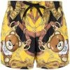 Moschino Teddy-print swim shorts