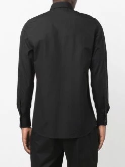 Moschino logo-print cotton shirt