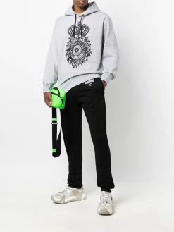 Moschino logo-print slim-cut track pants