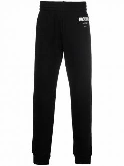 Moschino logo-print slim-cut track pants