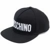 Moschino logo-print canvas cap
