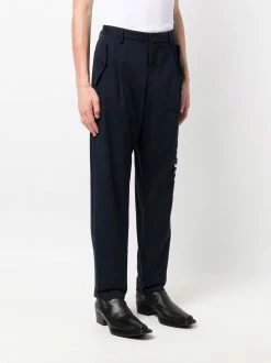 Best deal ๐ Moschino Symbols stretch gabardine trousers ๐ 9 Moschino Symbols stretch-gabardine trousers