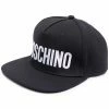 Moschino logo-print flat cap