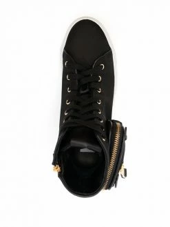 Moschino side-pocket high-top sneakers