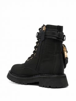 Moschino zip-pocket ankle boots