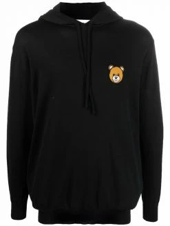 Moschino Teddy Bear patch hoodie