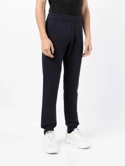 Moschino elasticated-waist cotton track trousers