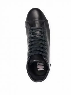 Moschino rear logo high-top sneakers