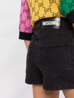 Moschino slim-cut denim shorts