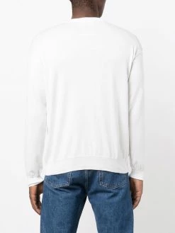 Moschino Teddy Bear-intarsia cotton jumper