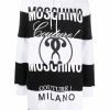 Moschino Double Question print hoodie dress