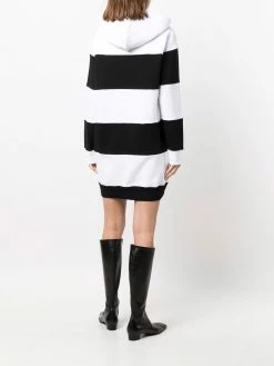 Moschino Double Question print hoodie dress