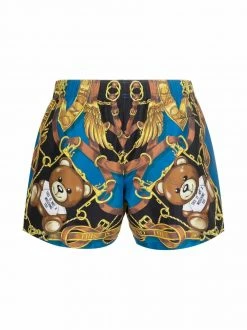 Moschino teddy bear print swim shorts