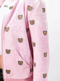 Moschino Teddy Bear zipped jacket