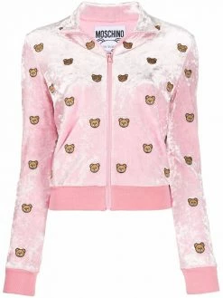Moschino Teddy Bear zipped jacket