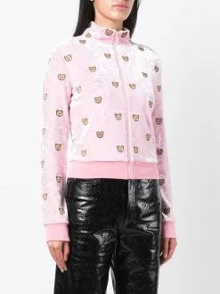 Moschino Teddy Bear zipped jacket