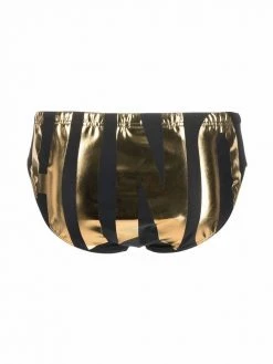 Moschino logo-print swimming trunks