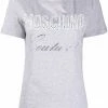 Moschino rhinestone logo T-shirt