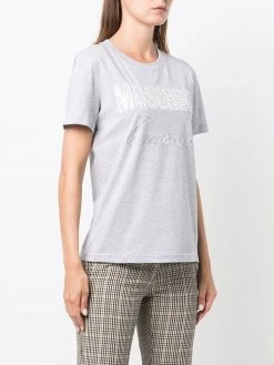 Moschino rhinestone logo T-shirt