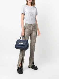 Moschino rhinestone logo T-shirt