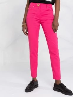 New ✔️ Moschino Teddy motif slim fit trousers ❤️ 12 Moschino teddy-motif slim-fit trousers