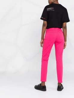 New ✔️ Moschino Teddy motif slim fit trousers ❤️ 13 Moschino teddy-motif slim-fit trousers