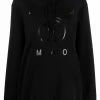 Moschino logo-print drawstring hoodie