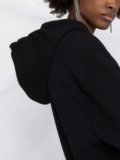 Moschino logo-print drawstring hoodie