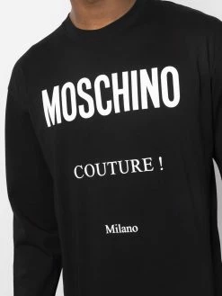 Discount ๐ฏ Moschino Long sleeved logo T ๐ shirt ๐ 11 Moschino long-sleeved logo T-shirt