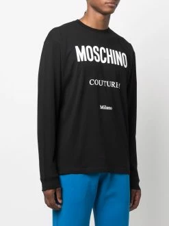 Discount ๐ฏ Moschino Long sleeved logo T ๐ shirt ๐ 9 Moschino long-sleeved logo T-shirt