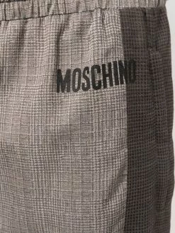 Moschino panelled cuffed trousers
