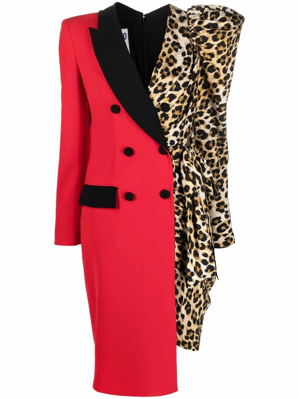 Outlet ๐ฅฐ Moschino Mixed Garments midi robe manteau ๐ dress ๐ฅ 3 Moschino Mixed Garments midi robe manteau dress