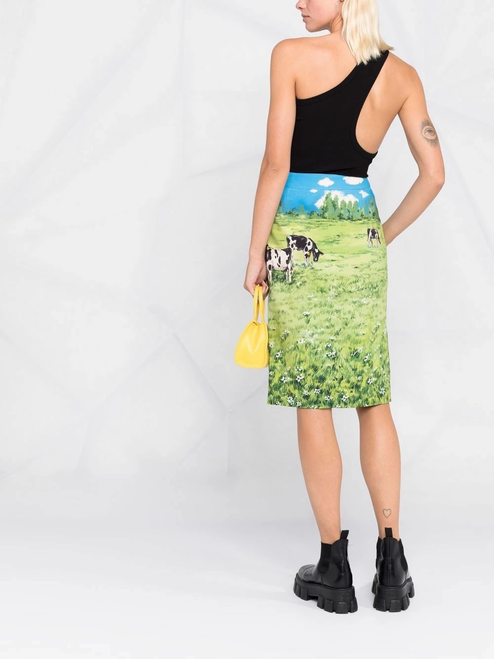 Outlet โ Moschino Farm print ๐ skirt ๐ 8 Moschino farm-print skirt