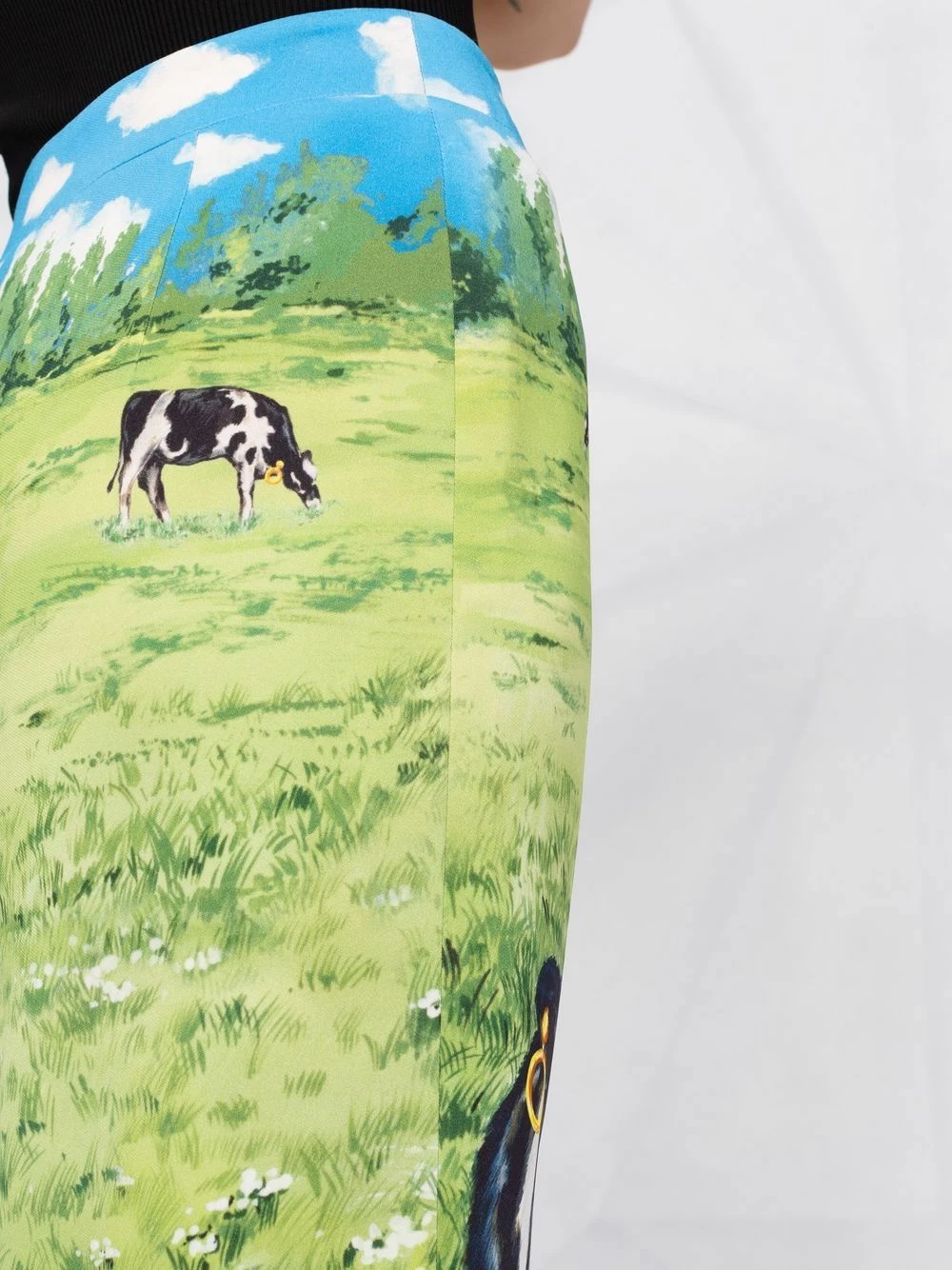 Outlet โ Moschino Farm print ๐ skirt ๐ 5 Moschino farm-print skirt