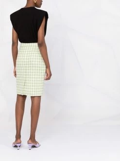 Moschino tweed pensil skirt