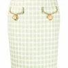 Moschino tweed pensil skirt