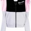 Top 10 ๐ Moschino Couture colour block logo print hoodie ๐ 2 Moschino Couture colour-block logo-print hoodie