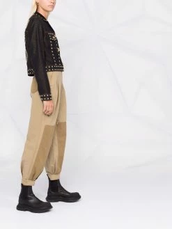 Best Pirce โ๏ธ Moschino Teddy Studs denim cropped jacket ๐ฅ 13 Moschino Teddy Studs denim cropped jacket