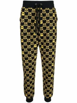 Moschino Double Question Mark track pants