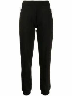 Moschino logo-trim leggings