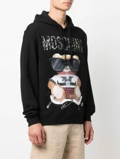 Moschino Toy Bear print hoodie
